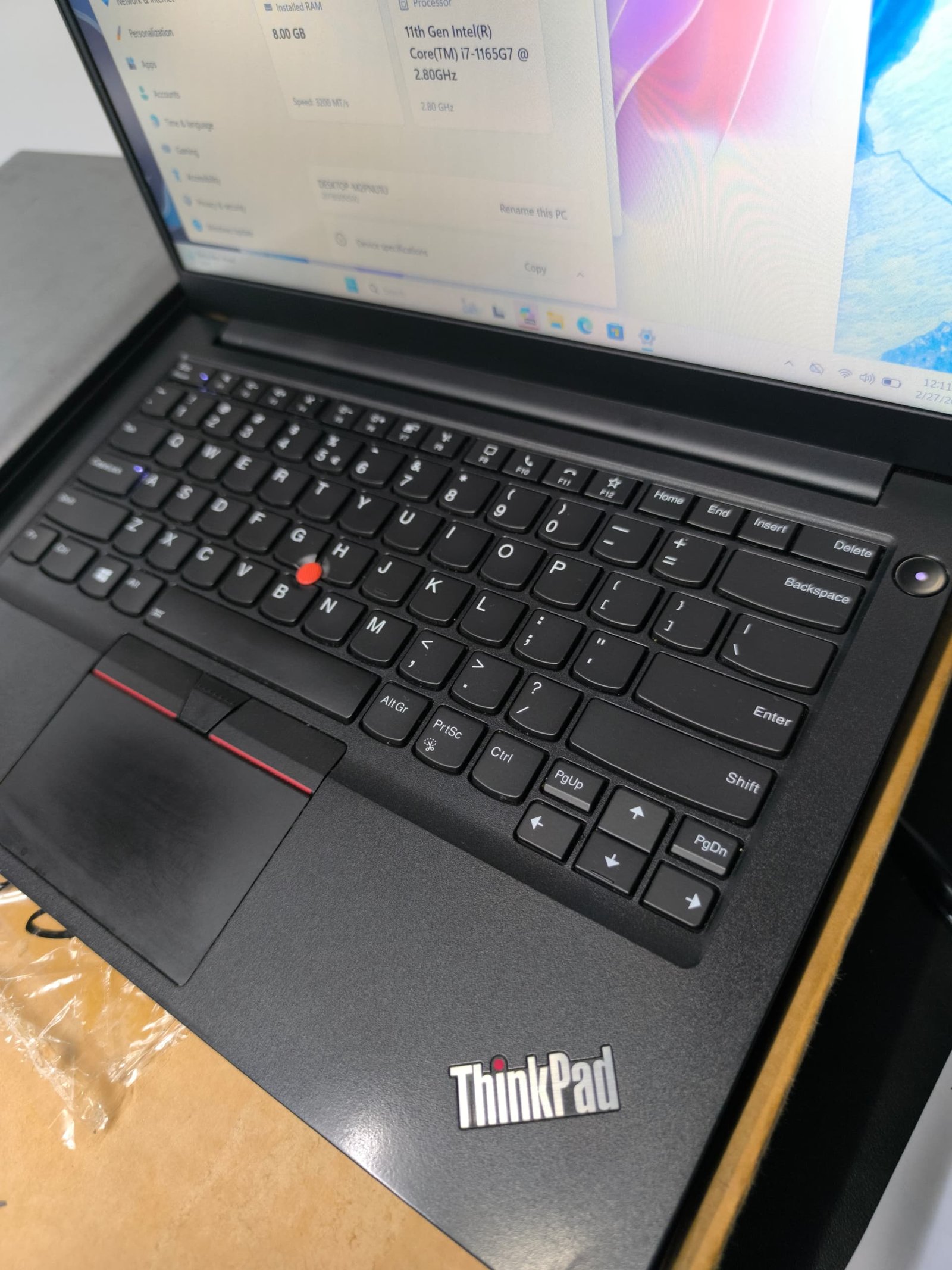 ThinkPad E14 14-inch i7-1165G7 Image 3