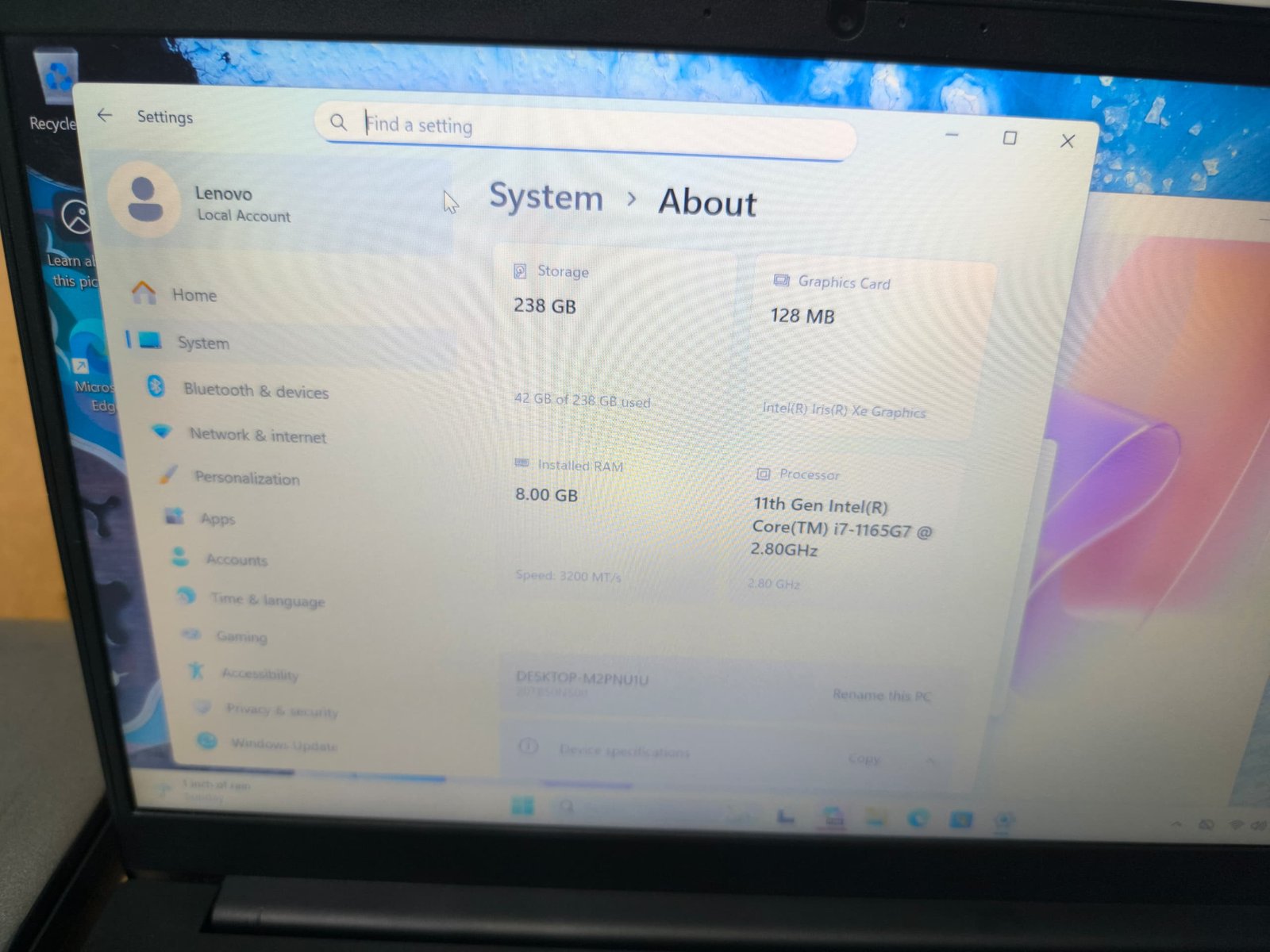ThinkPad E14 14-inch i7-1165G7 Image 5
