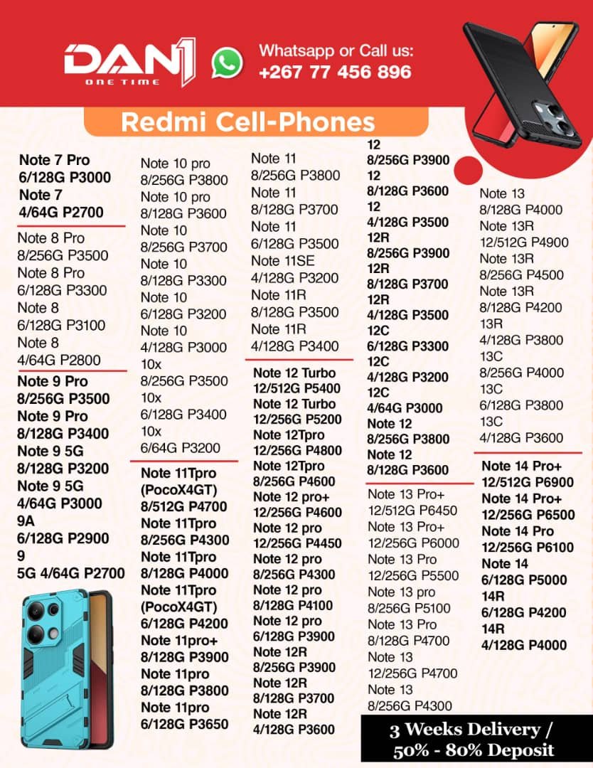 Redmi Phones Image 1